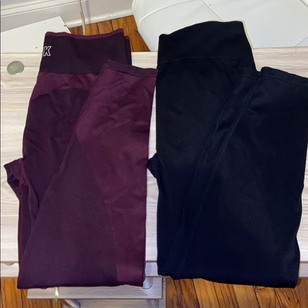 PINK Seamless workout leggings